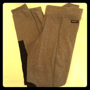 Kerrits fleece lined knee patch breeches